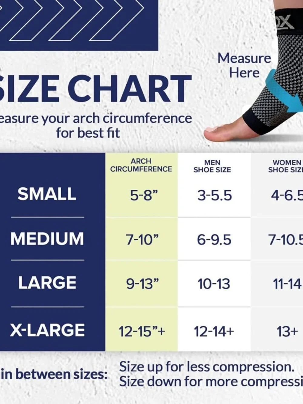 3x - SB Sox Plantar Fasciitis Compression socks for Men & Women Arch Support